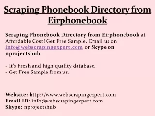 scraping phonebook directory from eirphonebook