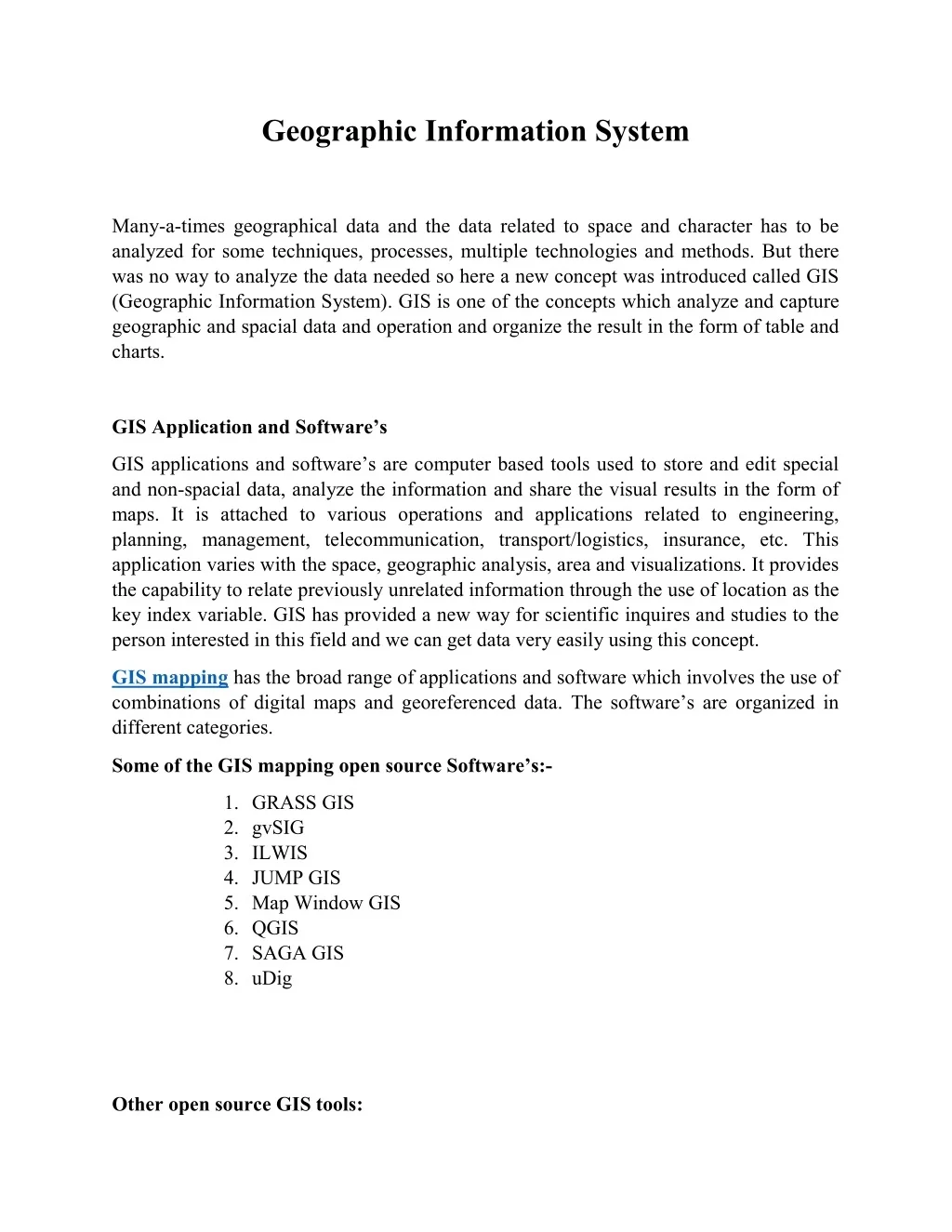 PPT - Geographic Information System PowerPoint Presentation, free ...