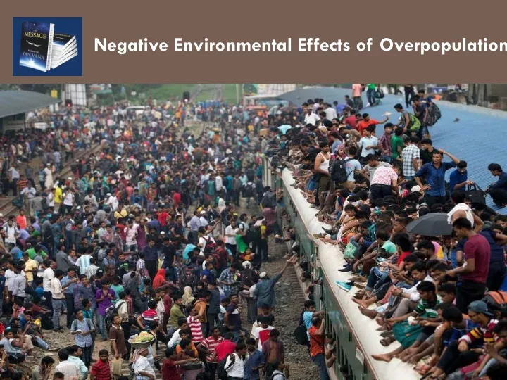 negative environmental effects of overpopulation