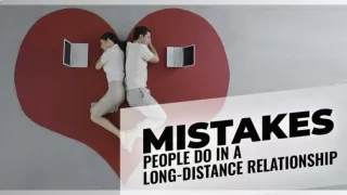 not putting enough effort in your relationship