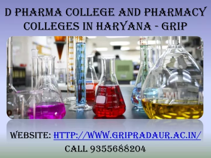 d pharma college and pharmacy colleges in haryana grip