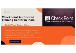 Checkpoint Authorized Training Center in India