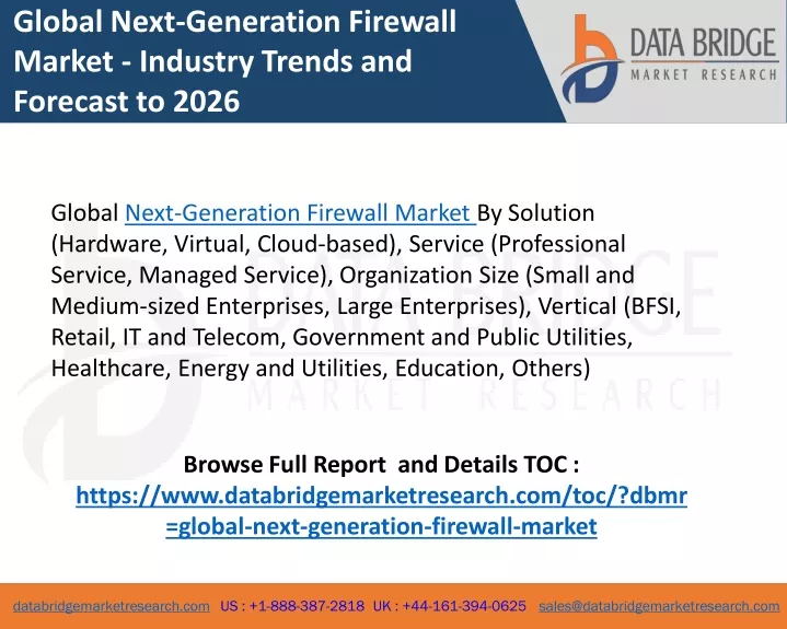 global next generation firewall market industry