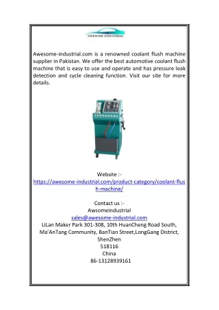 awesome industrial com is a renowned coolant