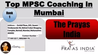 Best MPSC Coaching in Mumbai