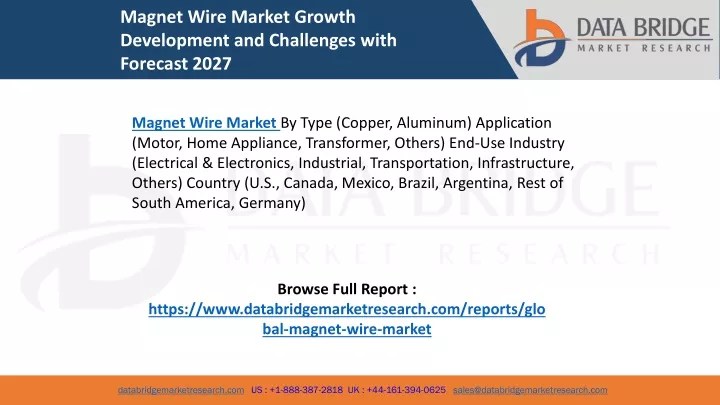 magnet wire market growth development