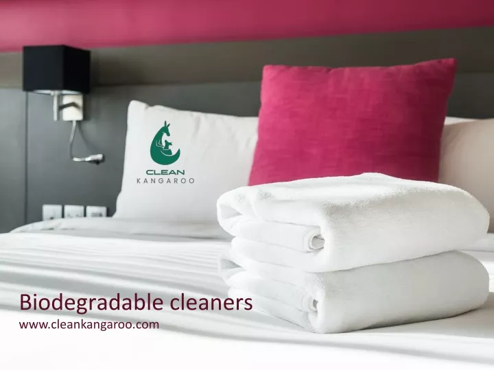 biodegradable cleaners