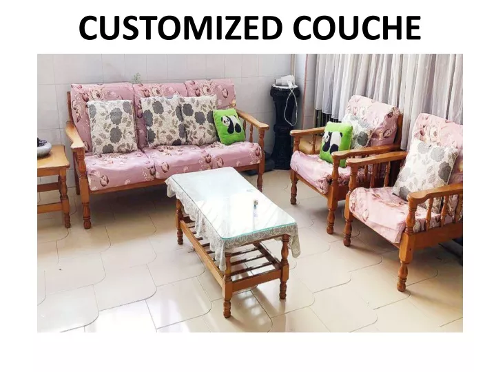 customized couche