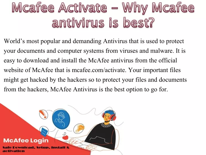 mcafee activate why mcafee antivirus is best