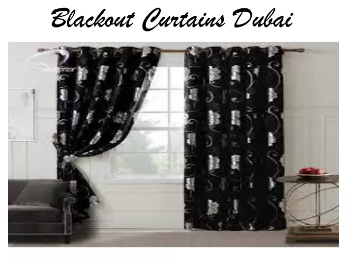 blackout curtains dubai