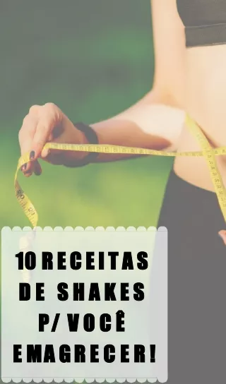 Receitas de Shakes Saudáveis Para Emagrecer