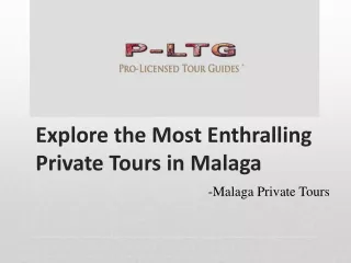 Private Tours in Malaga