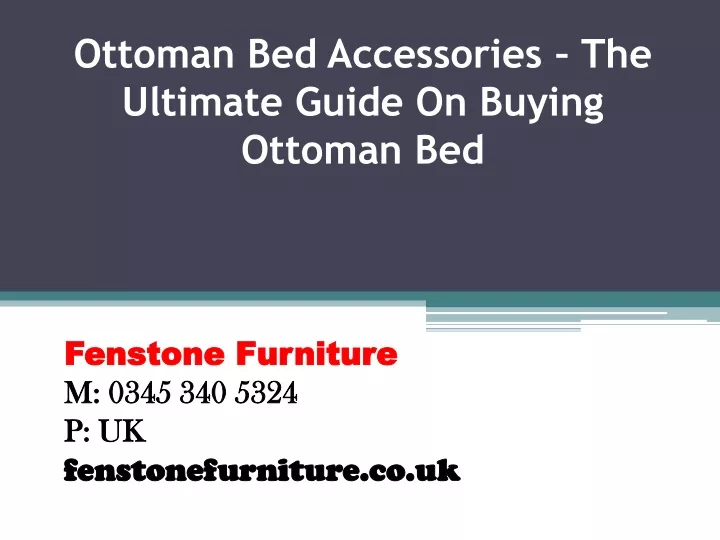 ottoman bed accessories the ultimate guide on buying ottoman bed