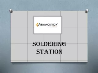 soldering station