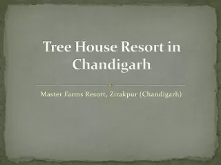 Tree House Resort in Zirakpur, Chandigarh | Stay in Tree House Hotel | Masterfarms