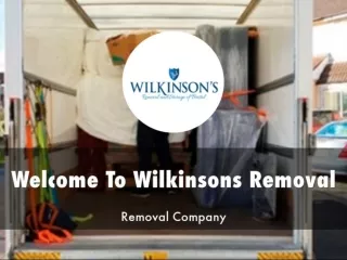 Detail Presentation About Wilkinsons Removal