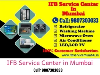 IFB Service Center in Mumbai