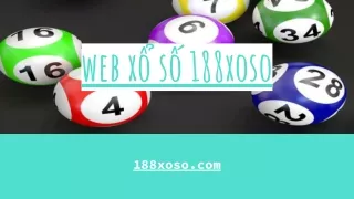 web xổ số 188xoso