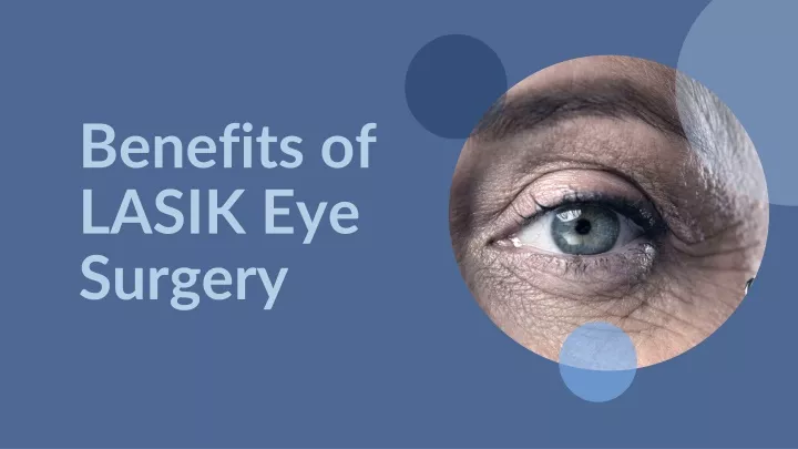benefits of lasik eye surgery