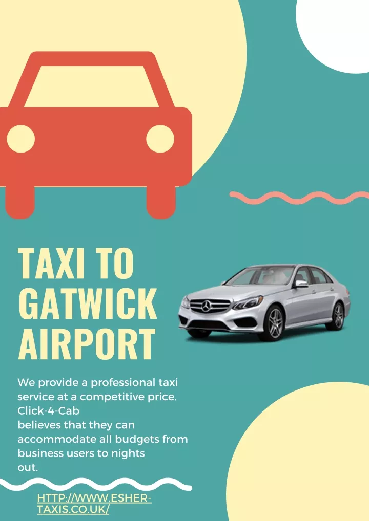 taxi to gatwick airport