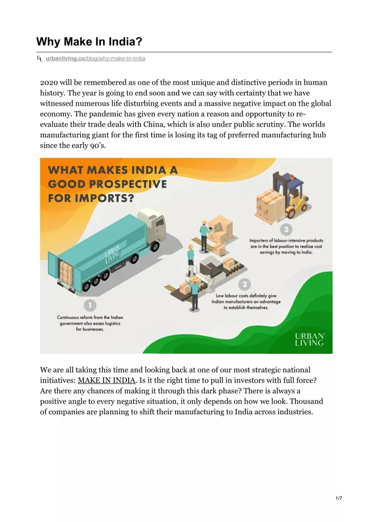 why make in india