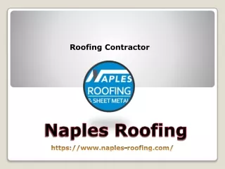 roofing contractor