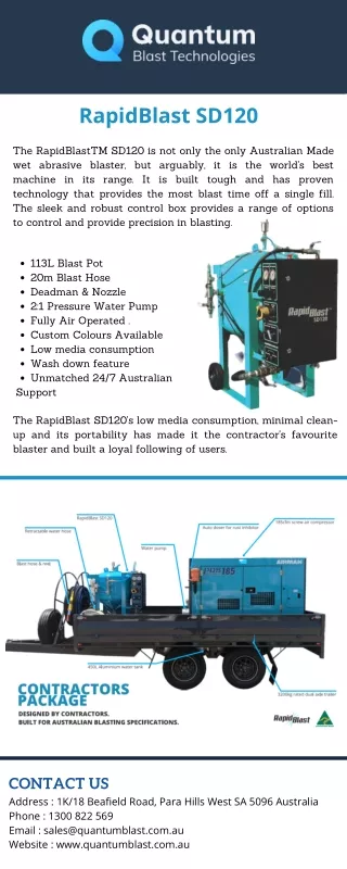 rapidblast sd120