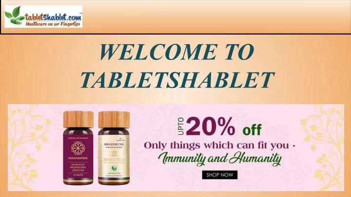 welcome to tabletshablet