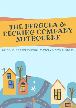 Leading Pergola and Decking Company in Melbourne