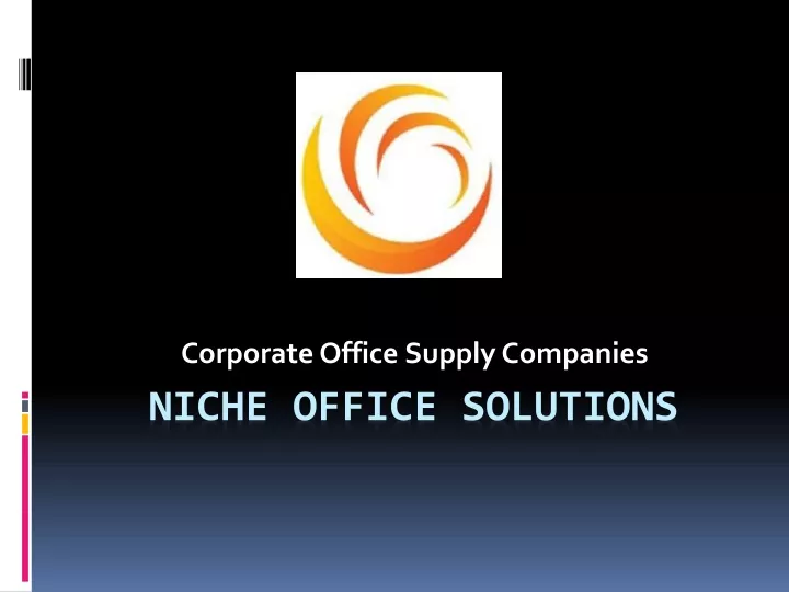 corporate office supply companies