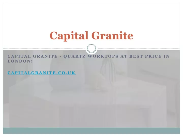 capital granite