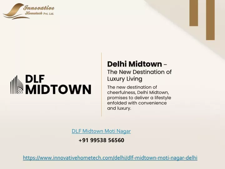 delhi midtown the new destination of luxury living