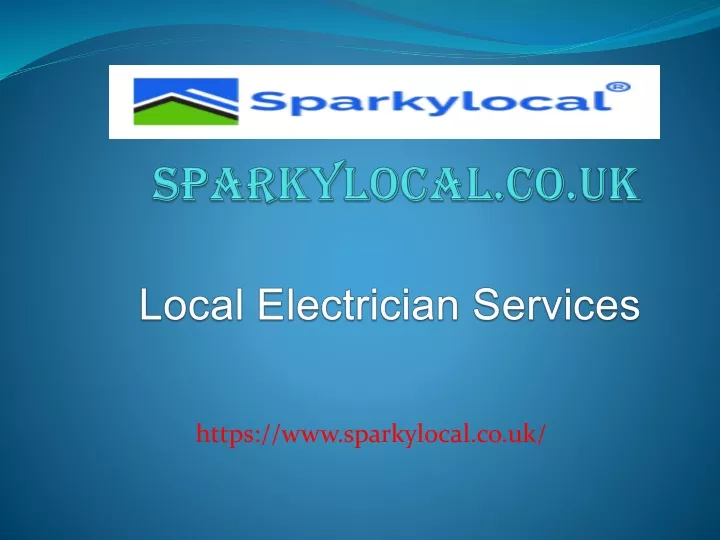 sparkylocal co uk local electrician services