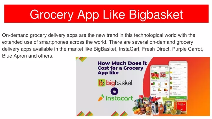 grocery app like bigbasket