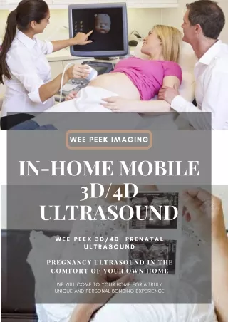 Wee Peek Prenatal 3D/4D Ultrasound Scanning | Visit!
