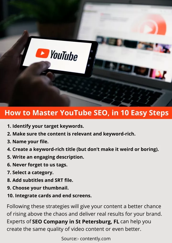 how to master youtube seo in 10 easy steps