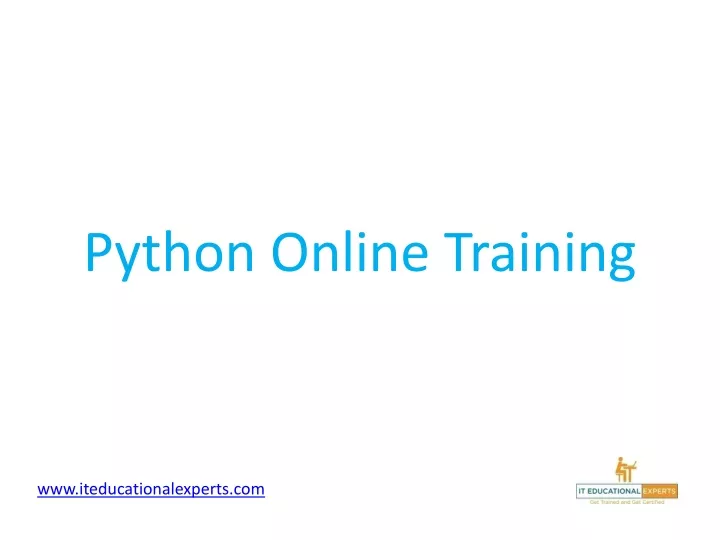 python o nline training