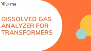 dissolved gas analyzer for transformers