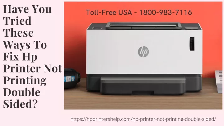 have you tried these ways to fix hp printer