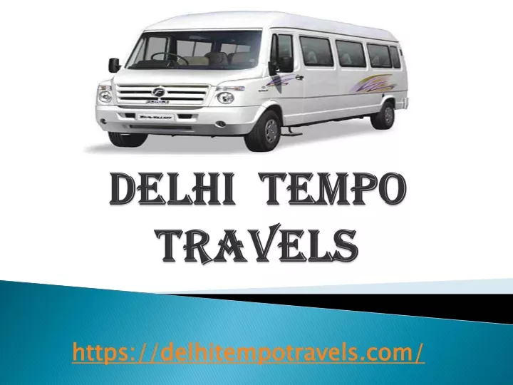 delhi tempo travels