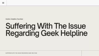 geeks helpline number