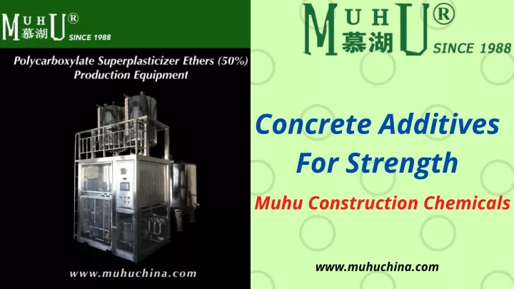 concrete additives for strength