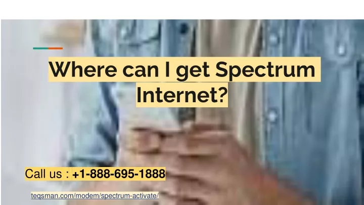 where can i get spectrum internet