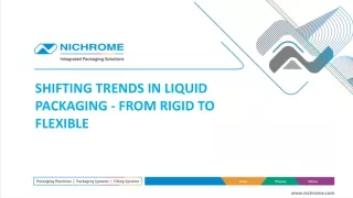 shifting trends in liquid packaging from rigid