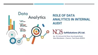 role of data analytics in internal audit