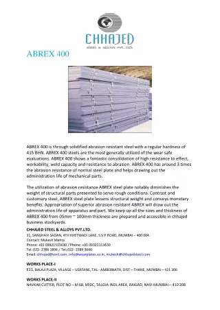 abrex 400