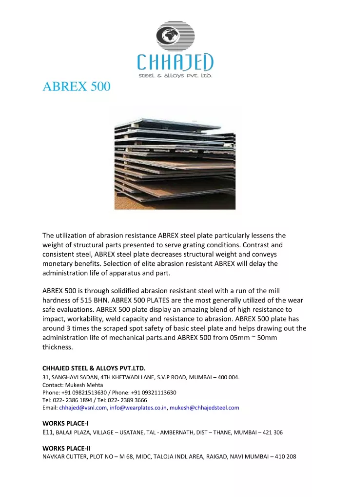 abrex 500