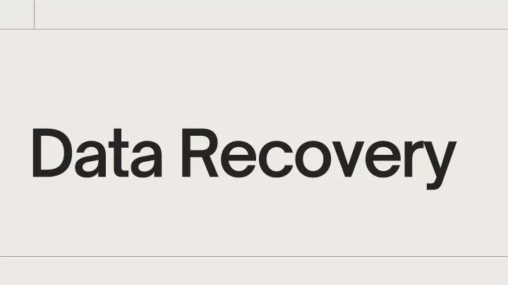PPT - data recovery Datarecoverylab.pt PowerPoint Presentation