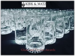 Kirk and Matz Glass And Crystal Awards | Metal Trophies