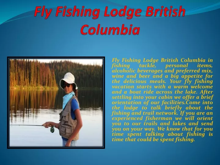 fly fishing lodge british columbia